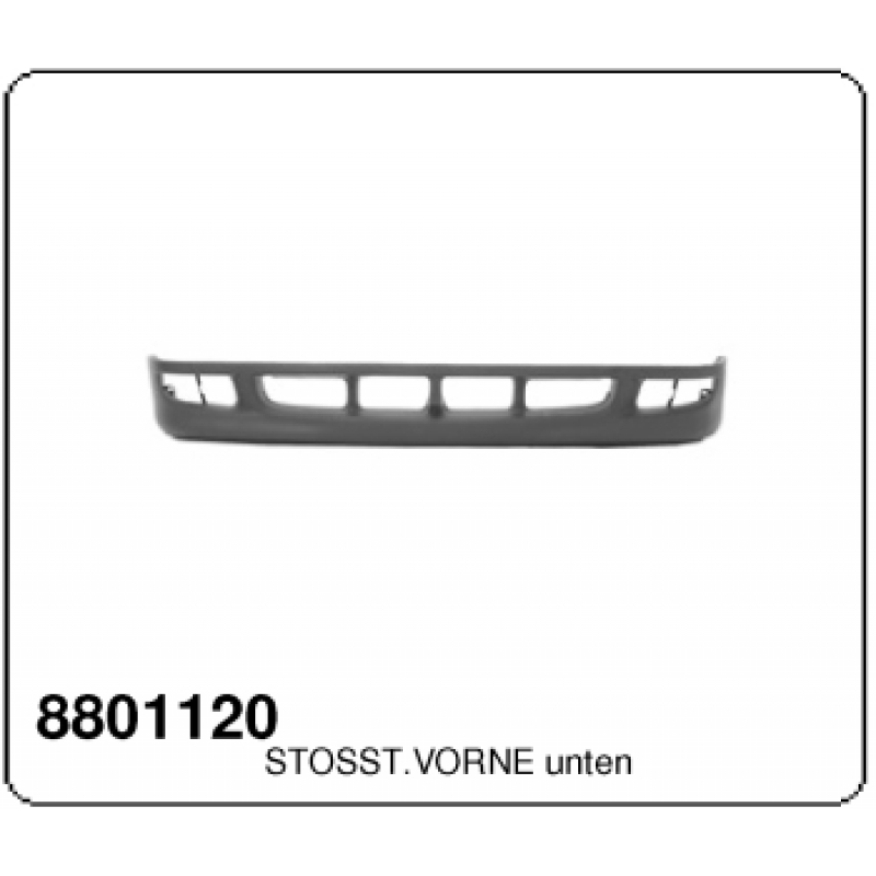 toyota avensis front bumper #3